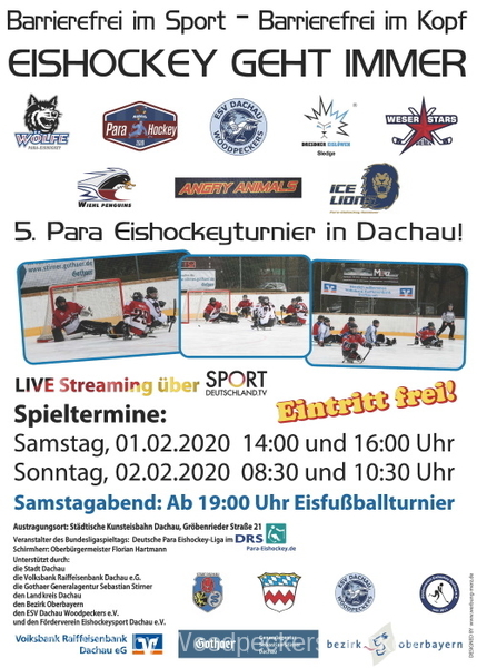 5 ParaEishockeyBundesligaspieltagDachau2020
