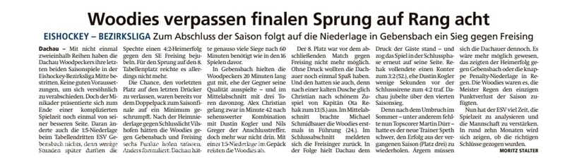 Woodies Erste LastGames