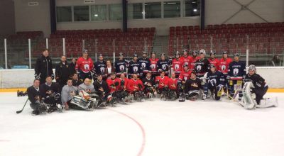 TL SledgeHockey Nationalmannschaft in Koeln